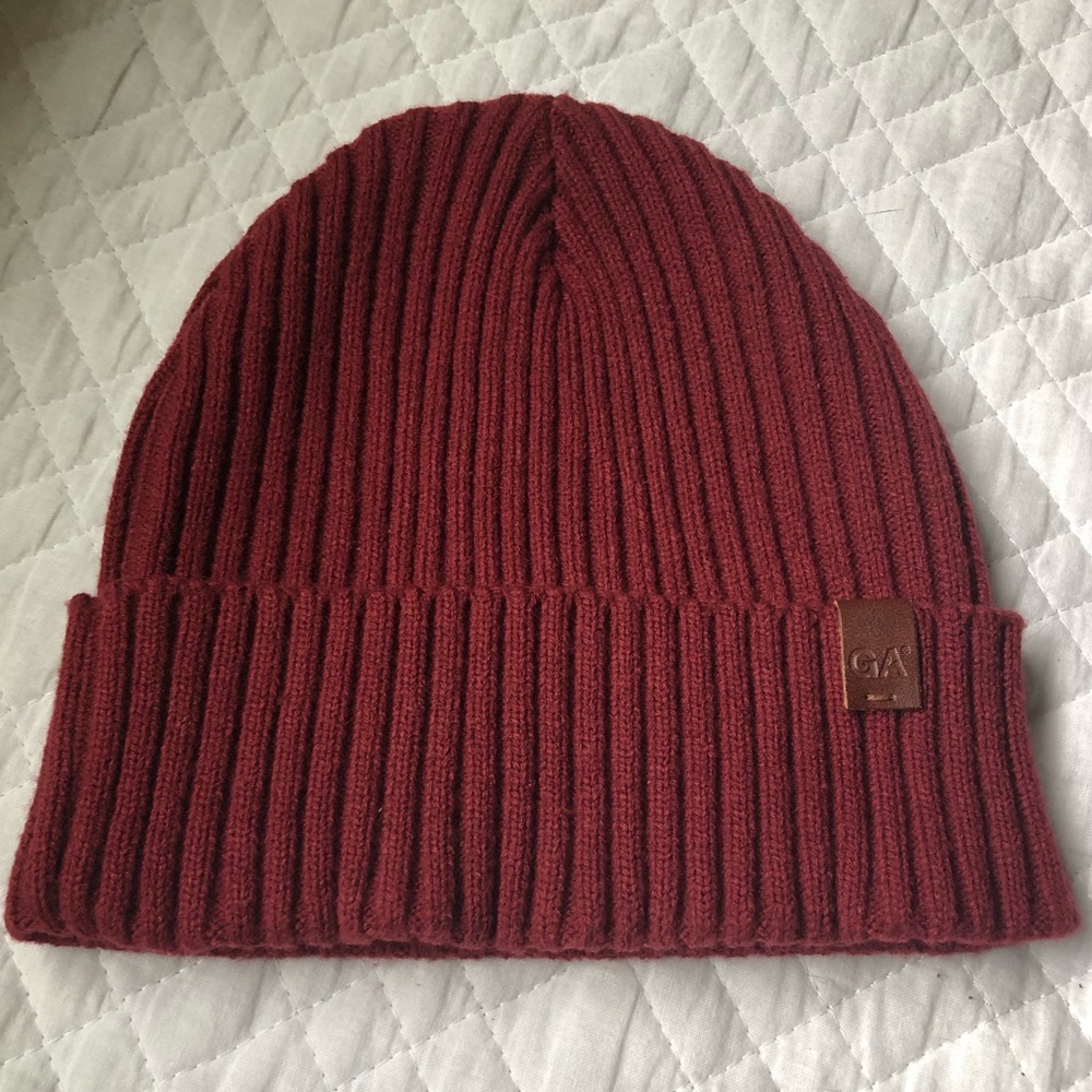 GARAGE Brand Maroon Beanie